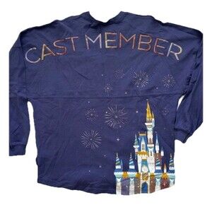 Walt Disney World Castle Cast Member Spirit Jersey Adult Medium